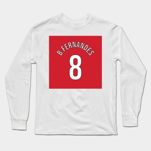 B.Fernandes 8 Home Kit - 22/23 Season Long Sleeve T-Shirt